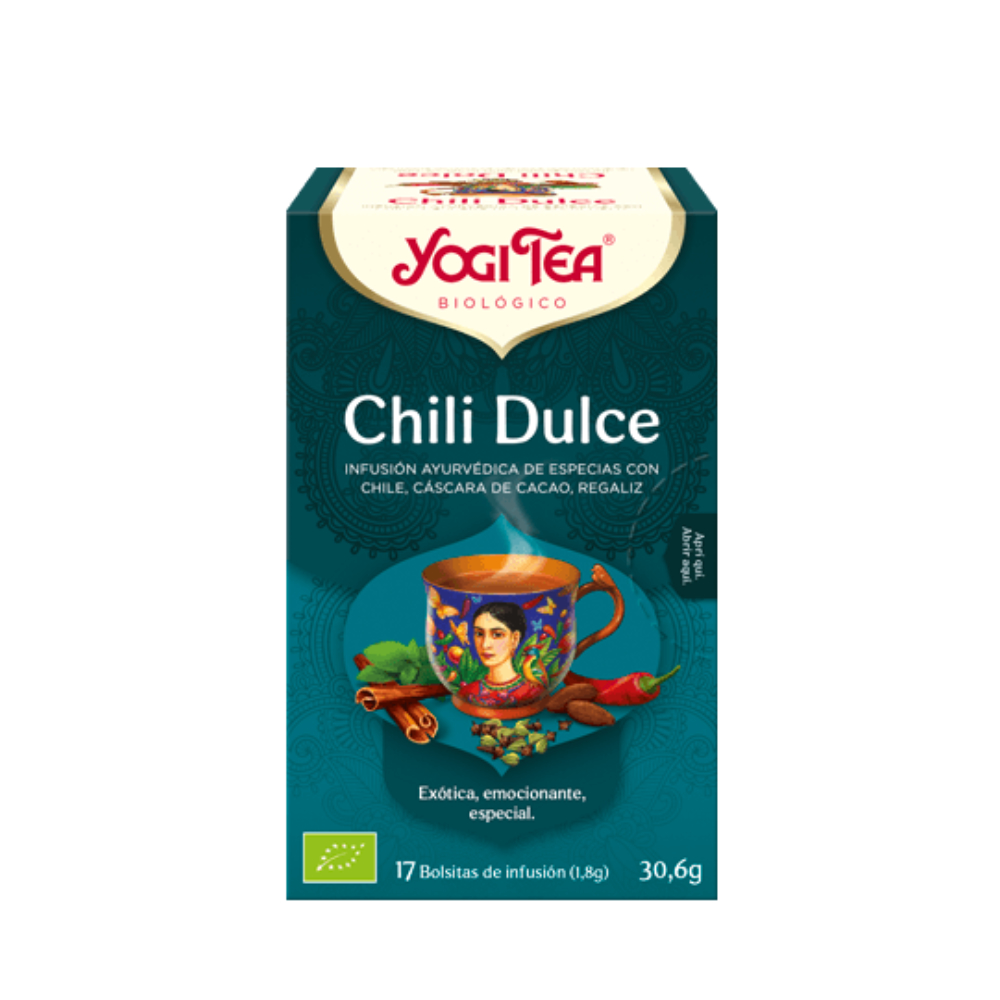 YOGI TEA DULCE CHILI 17 FILTROS BIO