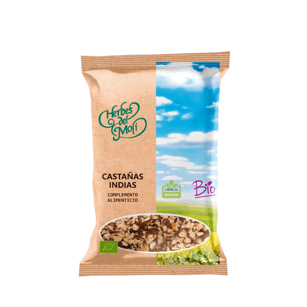 HERBES DEL MOLÍ CASTAÑO DE INDIAS FRUTOS ECO / Bolsa 100 gr.