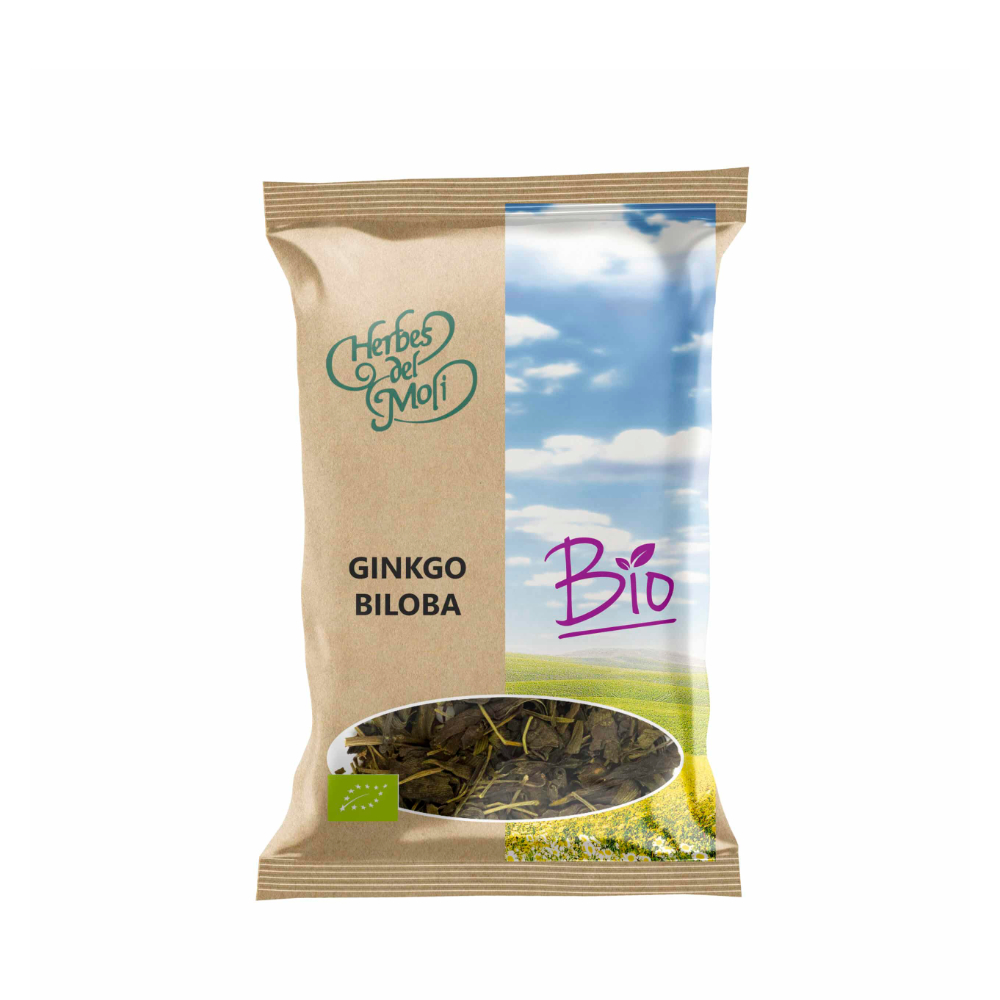 HERBES DEL MOLÍ GINKGO BILOBA HOJA ECO / Bolsa 40 gr.