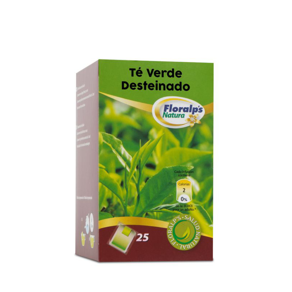 TÉ VERDE DESCAFEINADO – 25 FILTROS