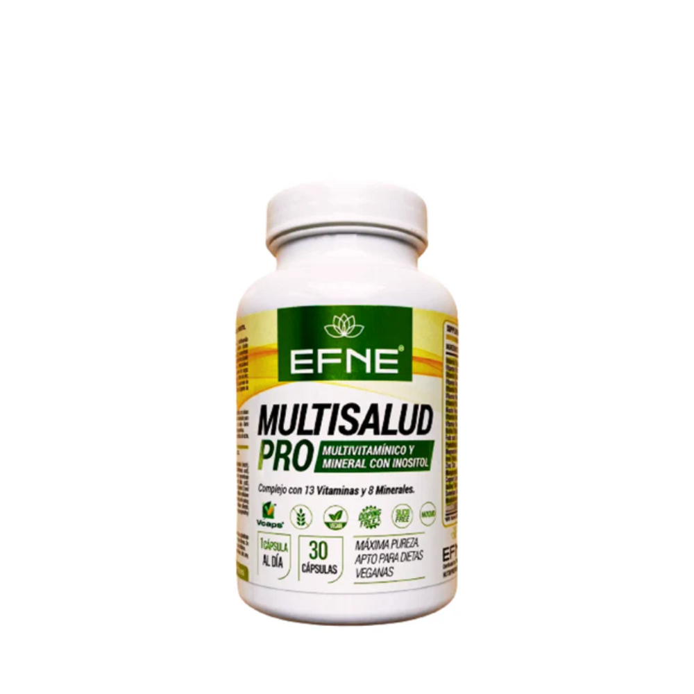 MULTISALUD PRO MULTIVITAMÍNICO EFNE / Bote 30 caps.