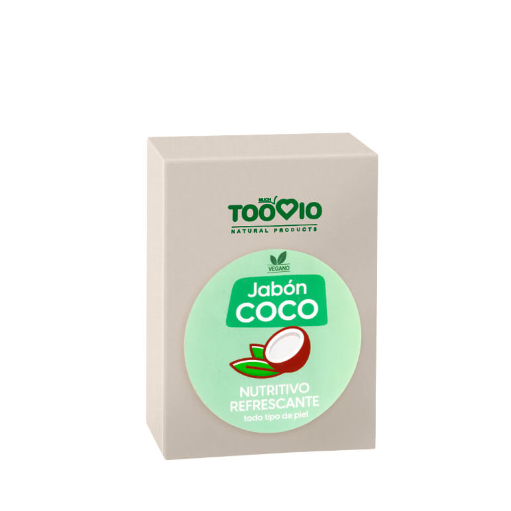 JABÓN PASTILLLA COCO 100 gr. TOOBIO