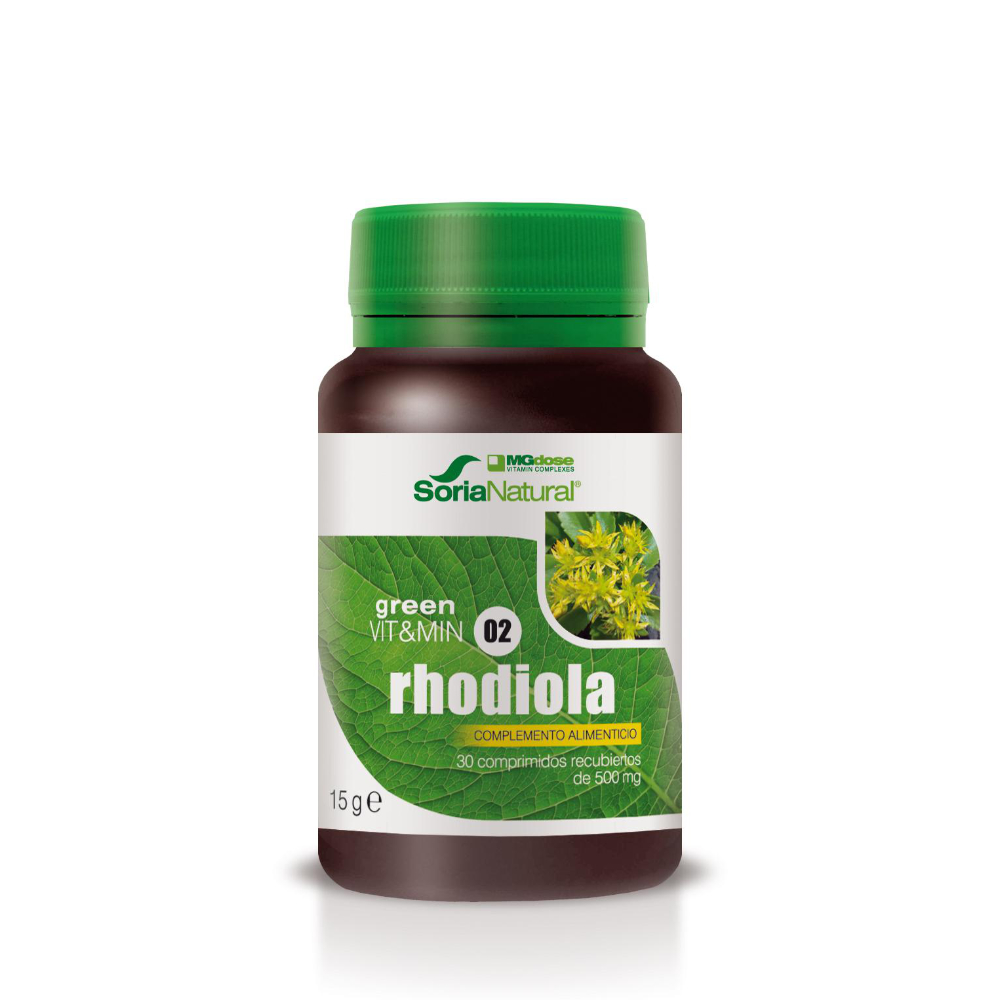 GREEN VIT&MIN 02 RHODIOLA / Bote 30 comp.