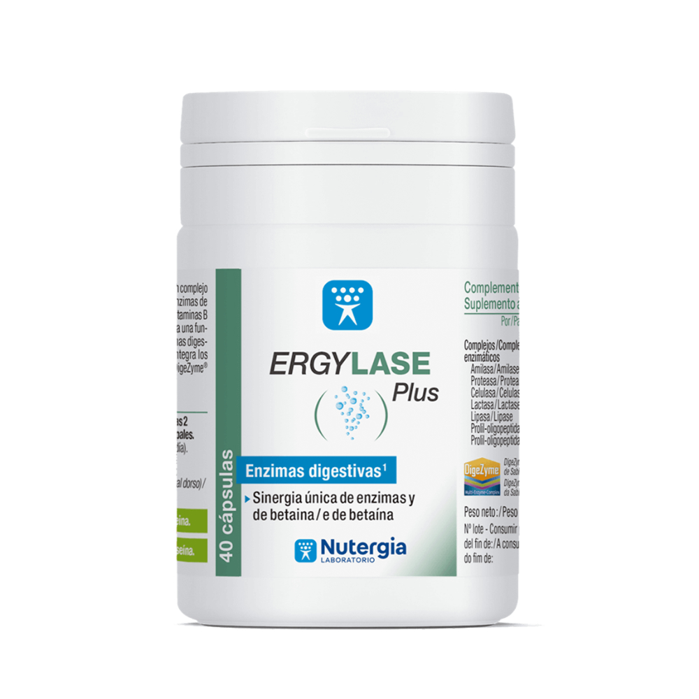 ERGYLASE Plus / Bote 40 Cápsulas