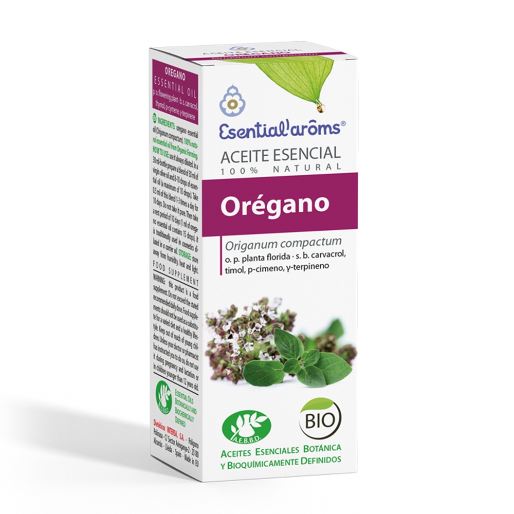 A.E. OREGANO BIO / Frasco cristal 10 ml.