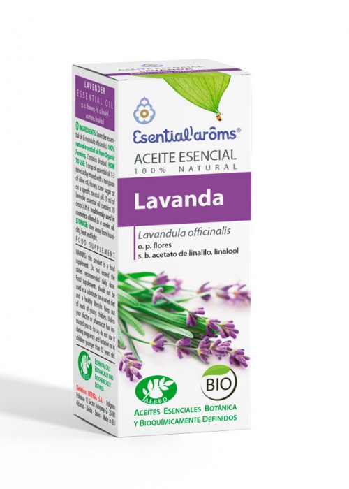 A.E. LAVANDA BIO / Frasco cristal 10 ml.