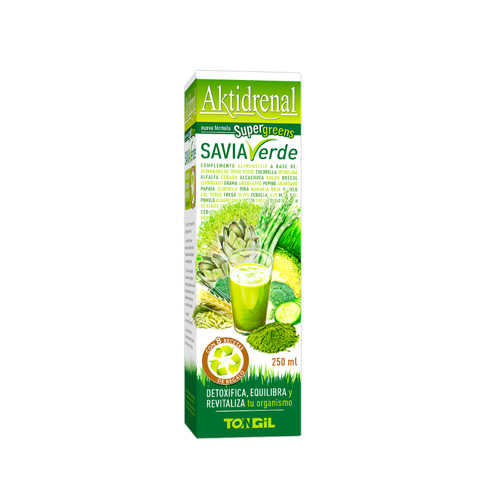 AKTIDRENAL SAVIA VERDE / Botella 250 ml.