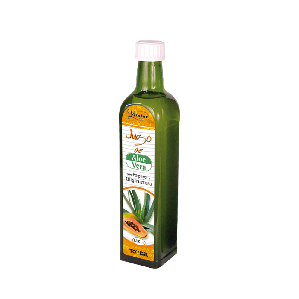 VITALOE ZUMO ( ALOE Y PAPAYA) / Botella 500 ml.