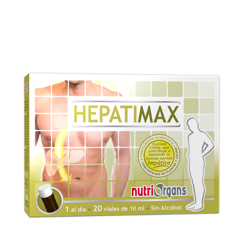 NUTRIORGANS HEPATIMAX / 20 viales