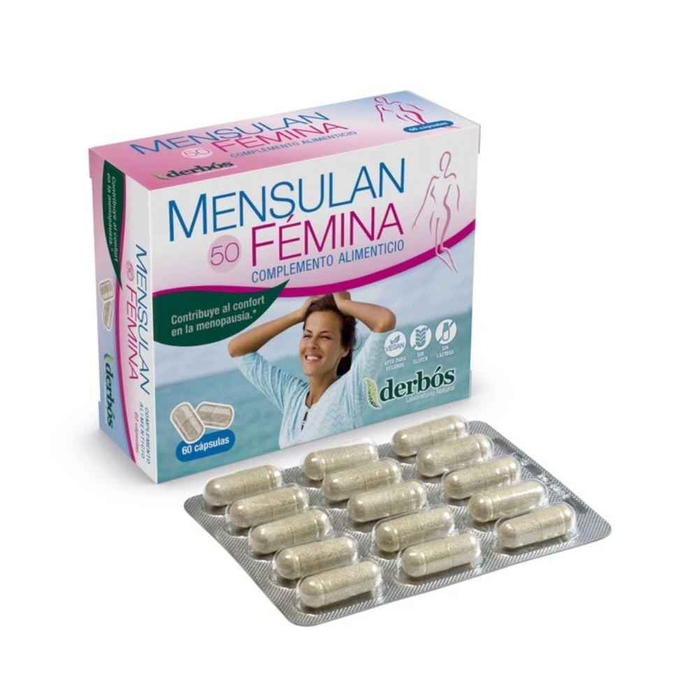 MENSULAN FEMINA 50 ISOFLAVONAS / Caja 60 caps.