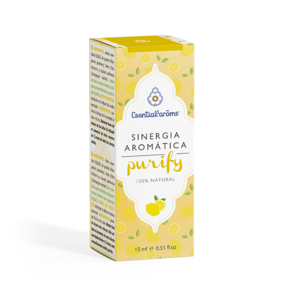 SINERGIA AROMÁTICA PURIFY / Frasco 15 ml.