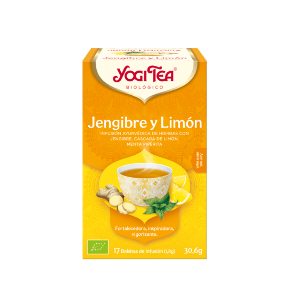 YOGI TEA JENGIBRE LIMÓN