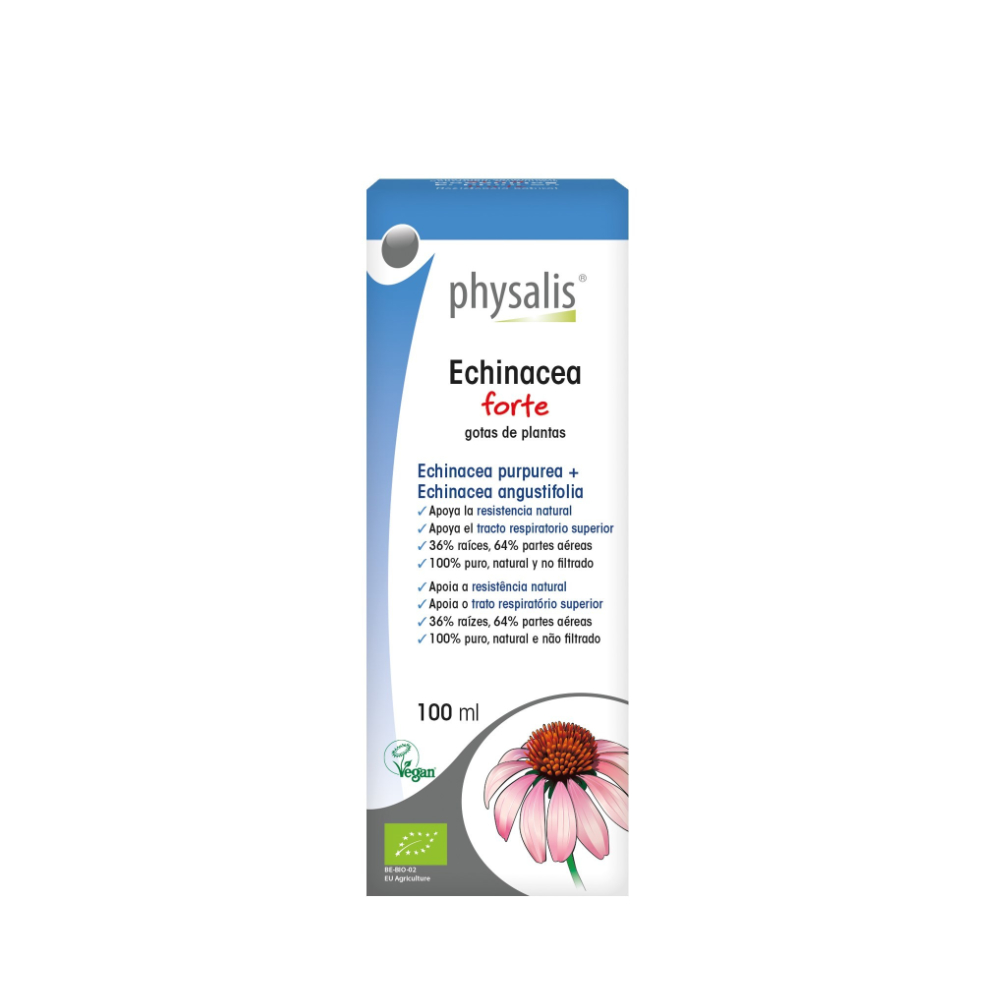 ECHINACEA FORTE EXTRACTO HIDROALCOHOLICO BIO / Botella 100 ml.