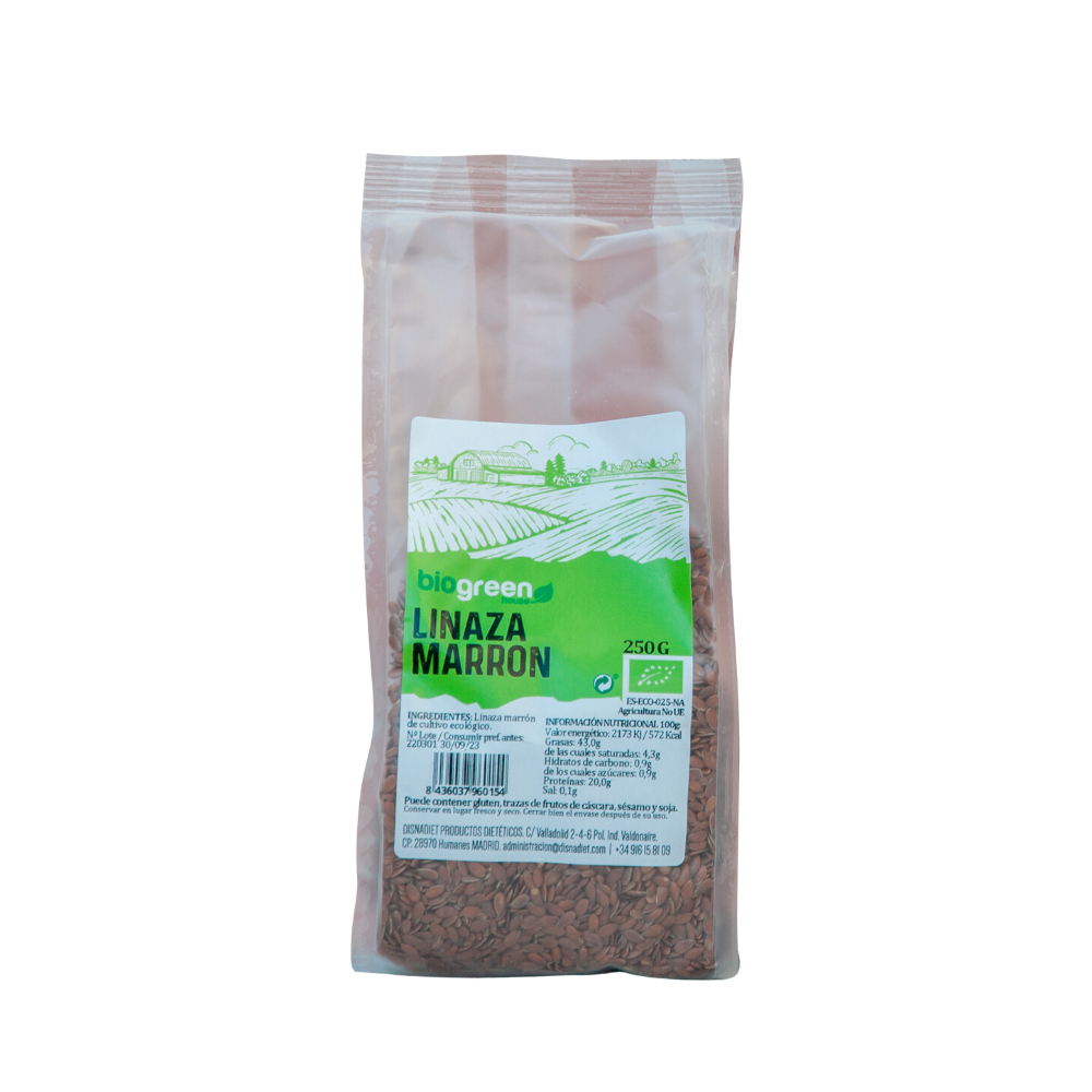 BIOGREEN House LINAZA MARRON 250 gr.