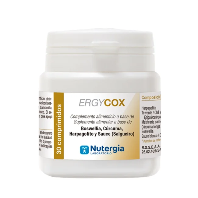 ERGYCOX 30 comprimidos / Bote 30 comprimidos