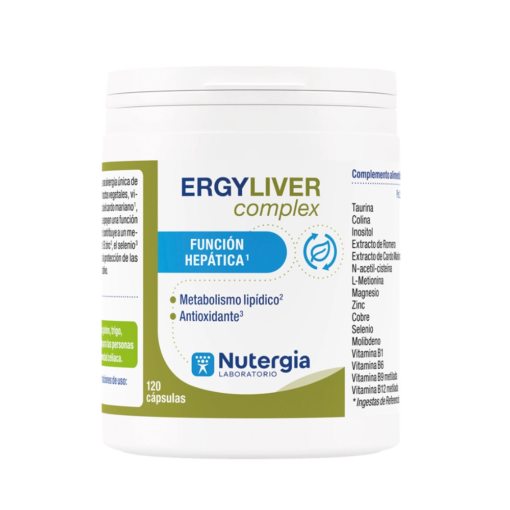 ERGYLIVER Complex / Bote 120 cápsulas