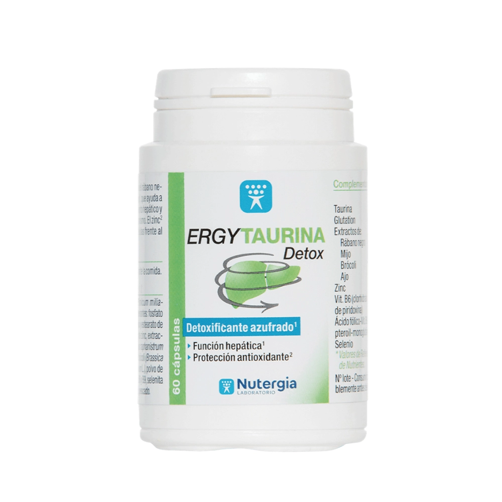 ERGYTAURINA DETOX / Bote 60 cápsulas