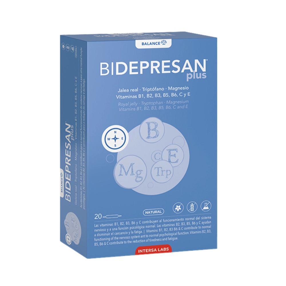 BIDEPRESAN PLUS / Caja 20 ampollas 15 ml.