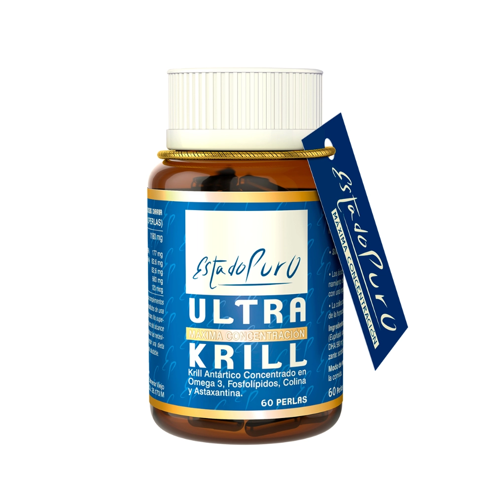 ULTRA KRILL 60 PERLAS – ESTADO PURO / Bote 60 perlas