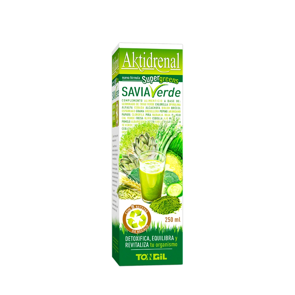 AKTIDRENAL SAVIA VERDE / Botella 250 ml.