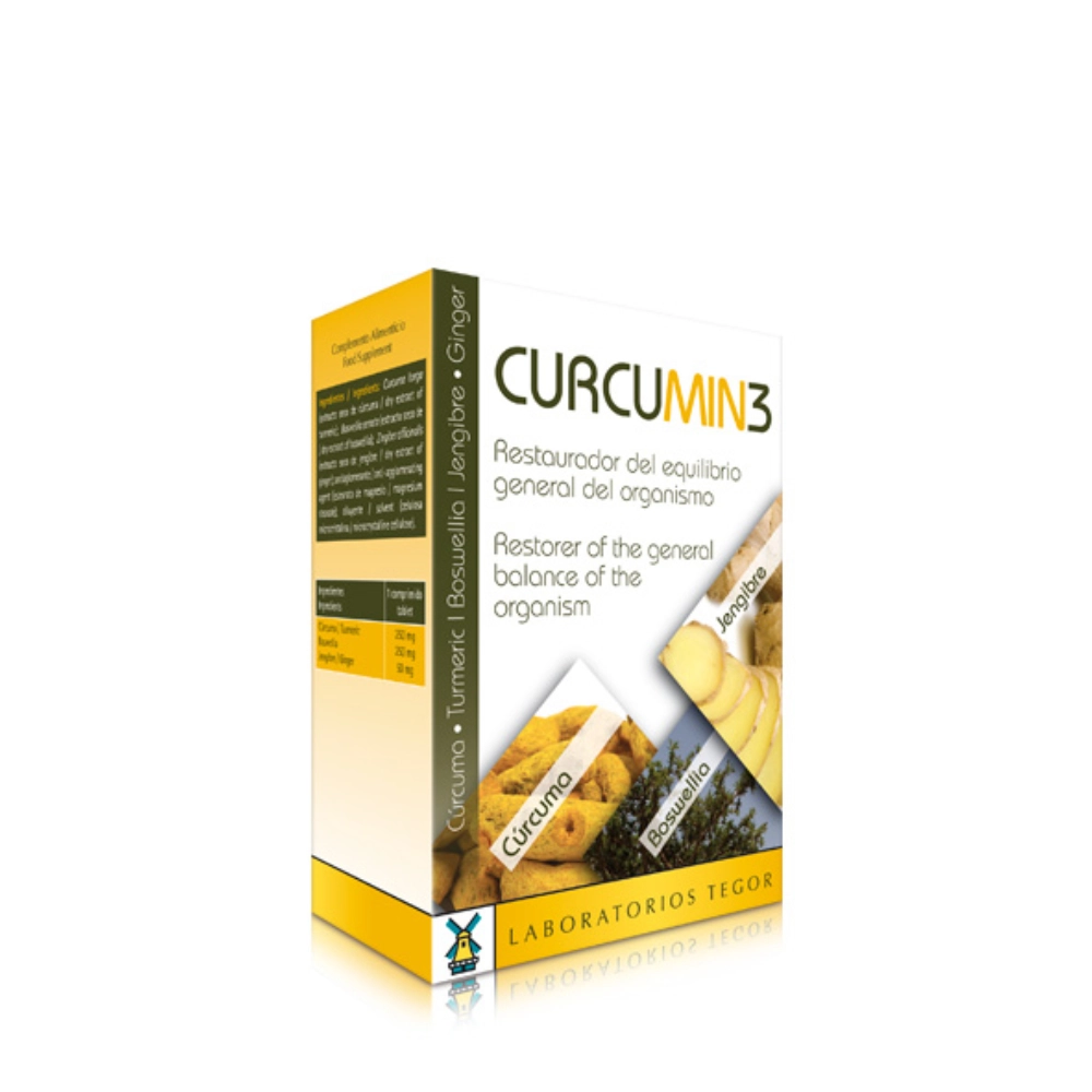 CURCUMIN 3 / Caja 30 comprimidos