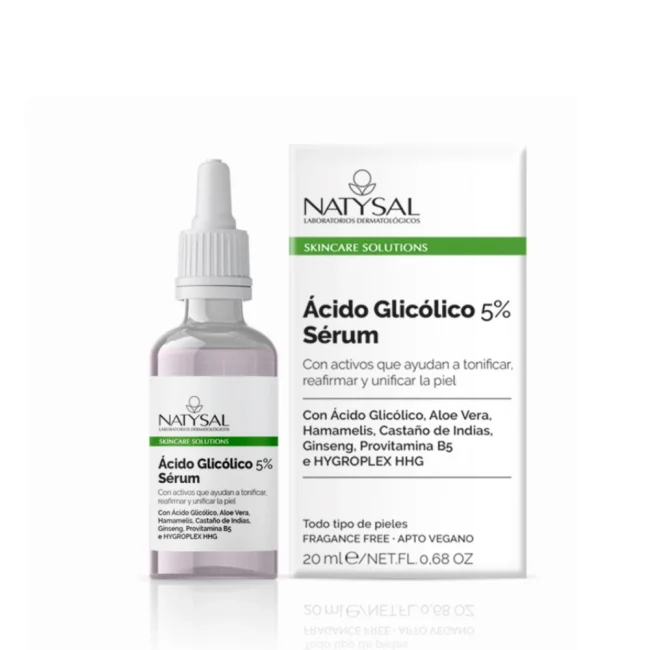 SERUM ÁCIDO GLICÓLICO 5% 20 ml.