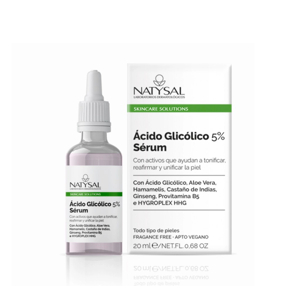 SERUM ÁCIDO GLICÓLICO 5% 20 ml.