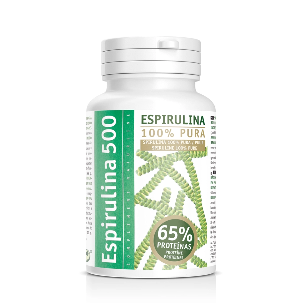 ESPIRULINA 500 mg / Bote 180 comprimidos