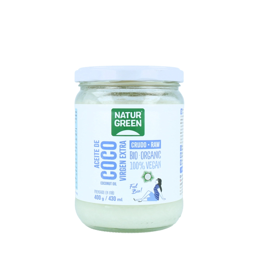 ACEITE DE COCO VIRGEN ALIMENTARIO / Bote 400 gr