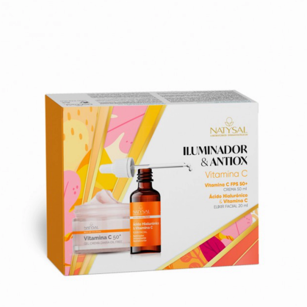 PACK ILUMINADOR & ANTIOX  VITAMINA C / Crema 50ml +Elixir facial 20ml